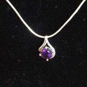Beautiful Amethyst Pendant Necklace